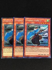 YUGIOH YOSENJU KAMA 2 THSF-EN004 SECRET X3
