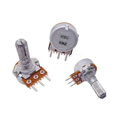 Japan ALPS Volume control RK163 Type16 potentiometer MONO B100K / B50K / B10K