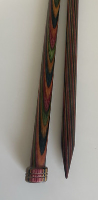 KnitPro 12mm Einpunkt Stricknadeln - Symfonie Birkenholz - 30cm lang