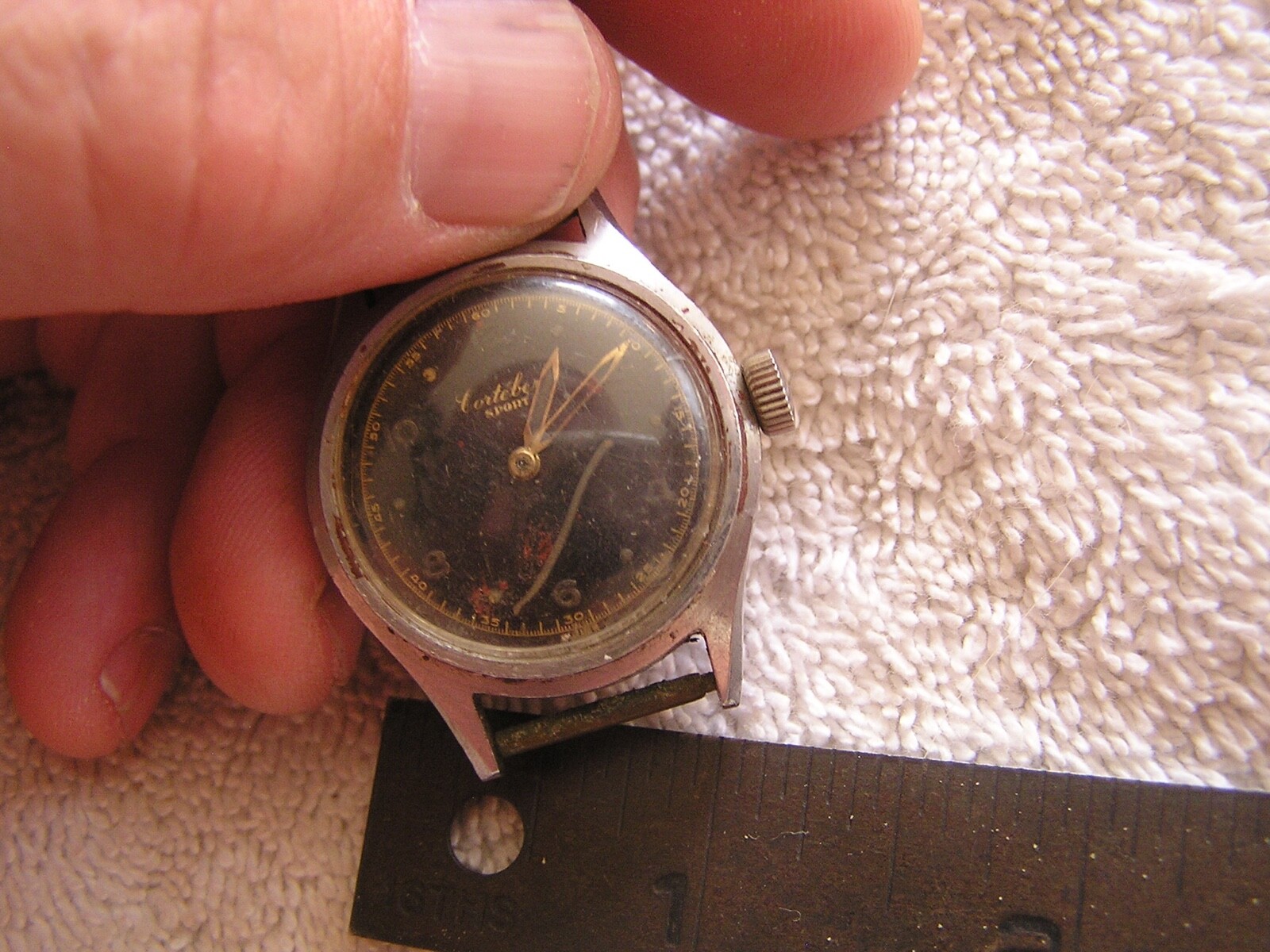 Vintage Cortebert Sport Watch 16 Jewels CAL 665 S eBay