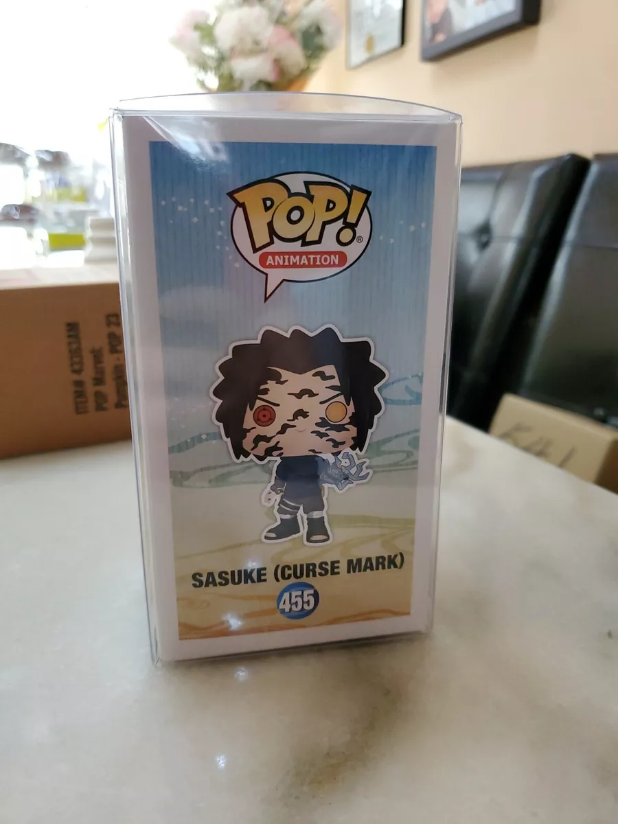 Funko Pop Sasuke Marca da Maldição 455 Naruto Clássico Exclusivo