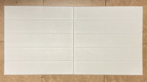 Decorative Glue Up Styrofoam White Ceiling Panel - 20x20 Pack of 8 - Picture 2 of 3
