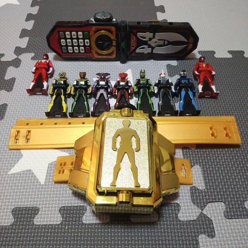 Power Ranger Key Belt Power Rangers Gokaiger DX Mobirates Ranger Keys Kamen Rider OOO Belt ...