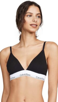 Calvin Klein Modern Cotton Lightly Lined Triangle Wireless