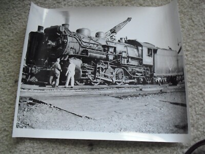 Unikat Vintage Original Foto Erie 3003 Lok und Wagen Zug 8x10