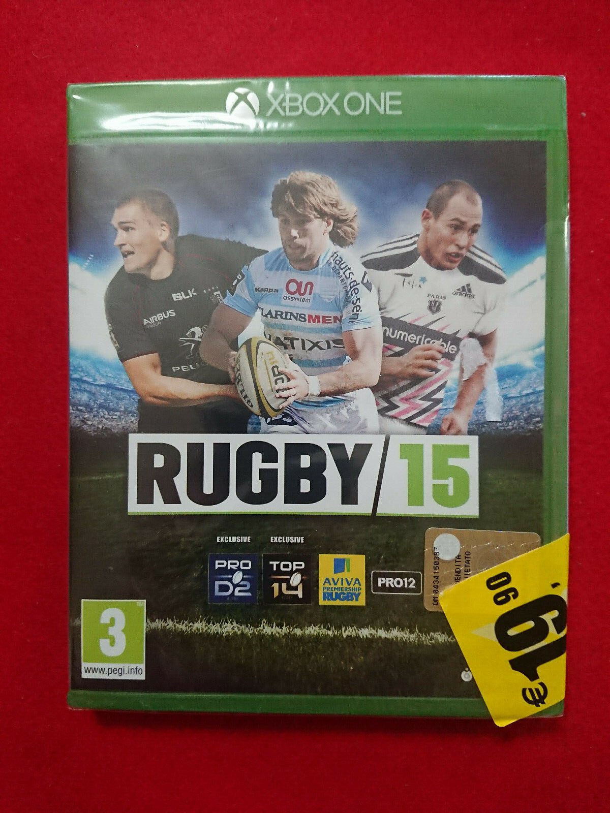 XBOX ONE XONE RUGBY 15 PAL ITA SIGILLATO NUOVO ITALIANO