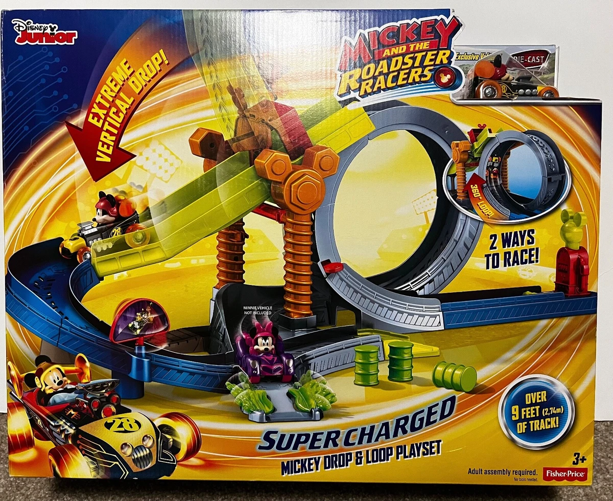 Mickey roadster cheap racers race track