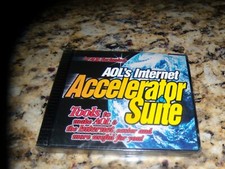 AOL's Internet Accelerator Suite New and Sealed