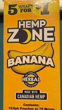 H ZONE ASSORTED FLAVORS WRAPS 5 PER PK.10 PKS. PER ORDER 50 WRAPS