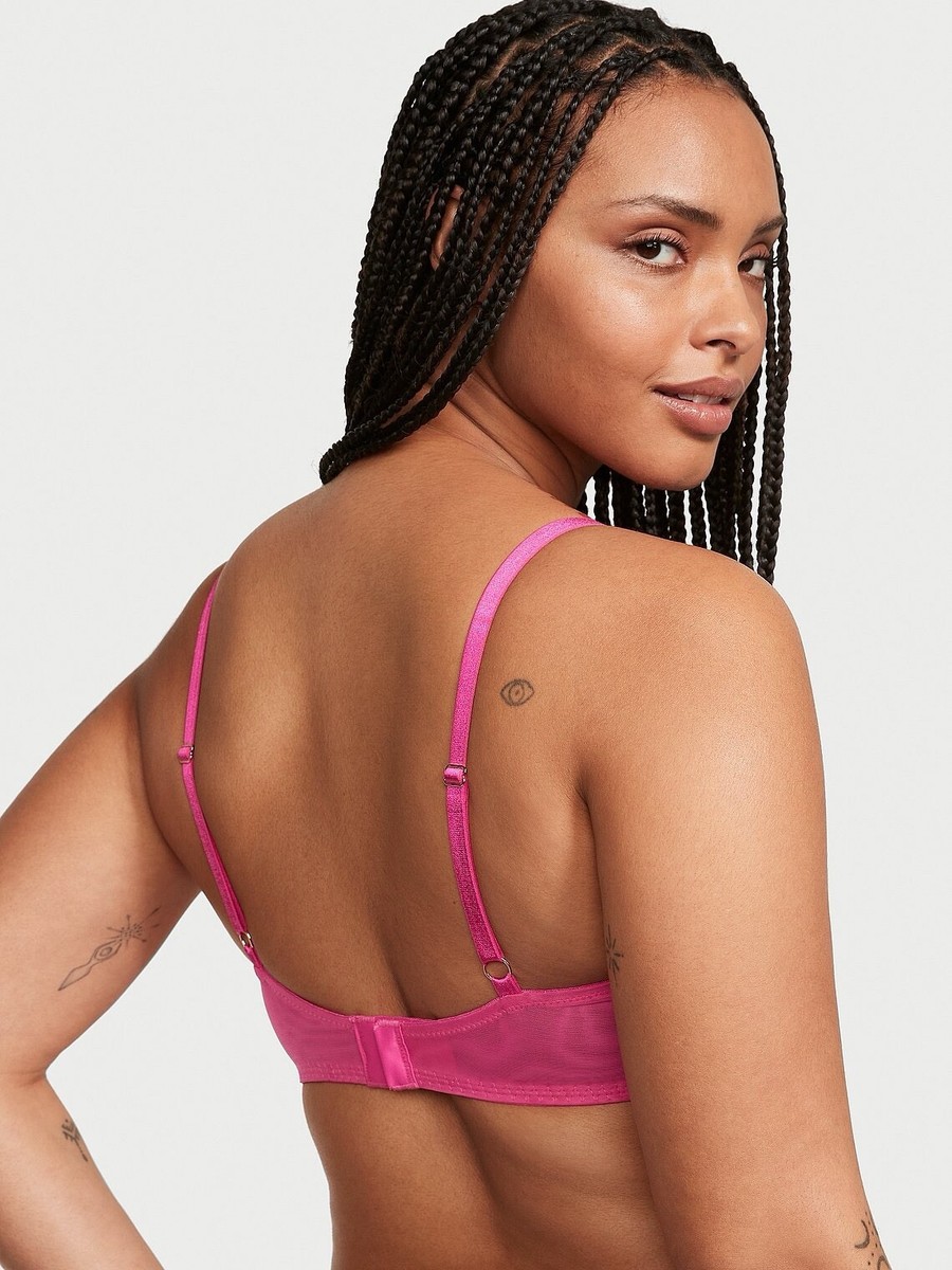 Victoria's Secret Dream Angels Wicked Shimmer Heart Embroidery