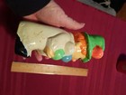 RARE Vintage Chalkware Bank Neon Clown, Japan — photo 6