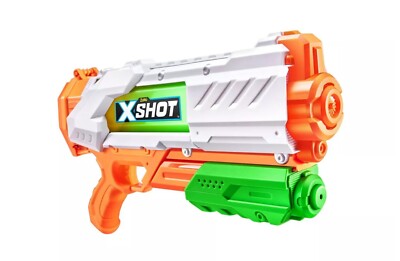 X-Shot Kids Water Gun Fast-Fill Hyperload Water Gun Squirt Blaster Summer Toy