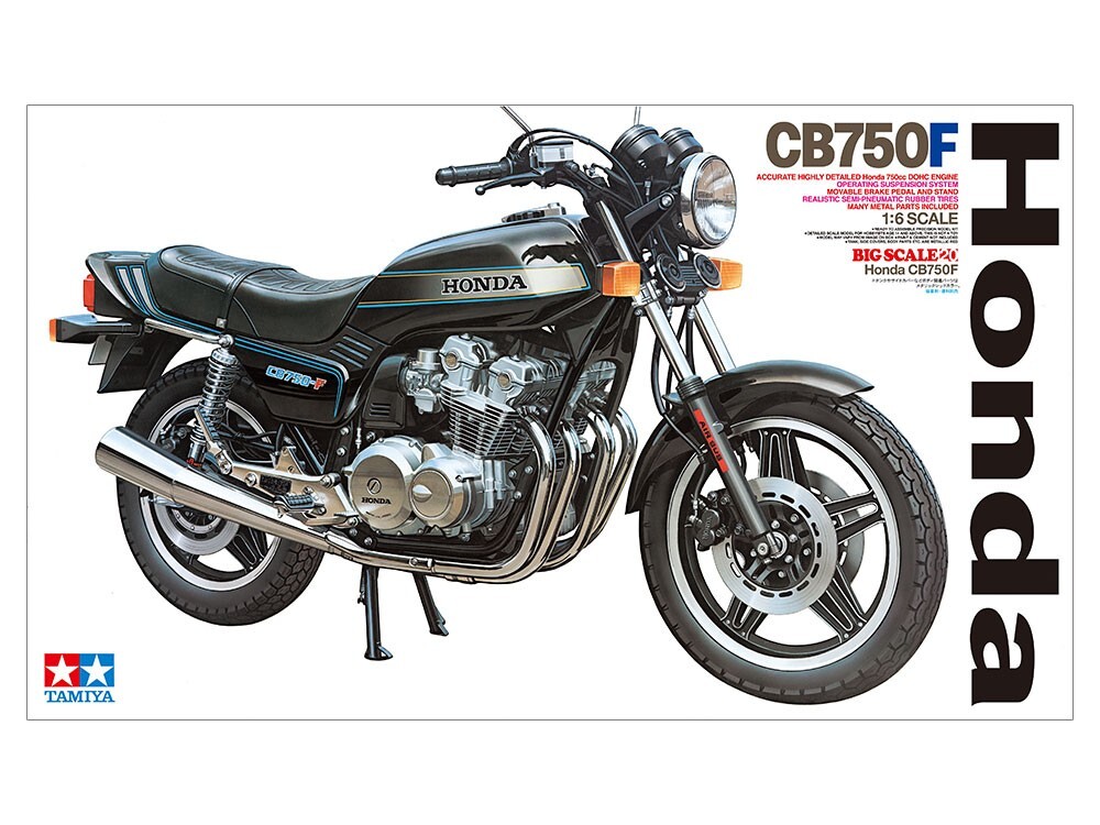 TAMIYA HONDA CB750F 1/6スケール BIG SCALE 1/6 SCALE Honda CB750F | TAMIYA オートバイ・バイク