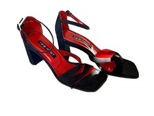 Vintage nine west Black sandals 6.5