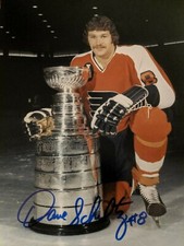 Dave Schultz Signed Licensed 8X10 Photo PHILADELPHIA FLYERS W/ Stanley Cup