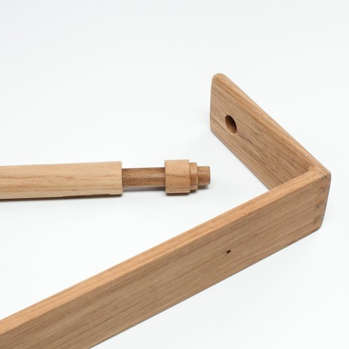 Whitecap Teak Paper Towel Holder Wall Mount 62442 Boat RV Kitchen Accessory - Picture 2 of 4
