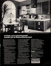 3w20235/ Alte Reklame von 1975 – Poggenpohl Küchendesign