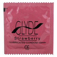 Glyde Ultra Strawberry Flavored Condoms - Choose Pack Size Glyde Ultra Strawberry Flavored Condoms - Choose Pack Size