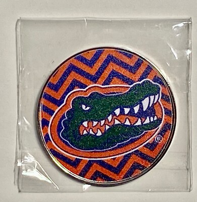 Florida Gators- NEW Pro size 32mm Slim - Golf Ball Marker