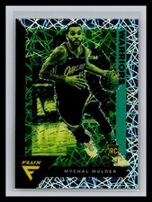 🏀 MYCHAL MULDER 2020-21 FLUX PRIZM SILVER LAZER HOLO REFRACTOR RC # 245