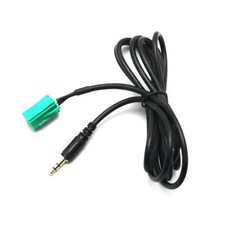 3.5mm Jack AUX Input Cable For 05-11 Renault Espace Kangoo Megane Laguna Twingo