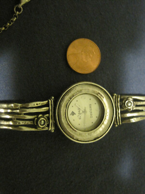 H302 ladys sterling silver SILPADA quartz watch bracelet