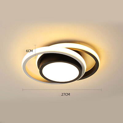 Acrylic Modern LED Ceiling Light Flush Mount Chandelier Lamp Bedroom Living Room