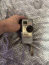 KEYSTONE K25 Capri 8mm Movie Camera w/Cowhide Case Vintage 1940s Rare