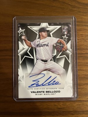 Valente Bellozo 2025 Topps Series 2 #BSA-VB Baseball Stars Autograph RC AUTO