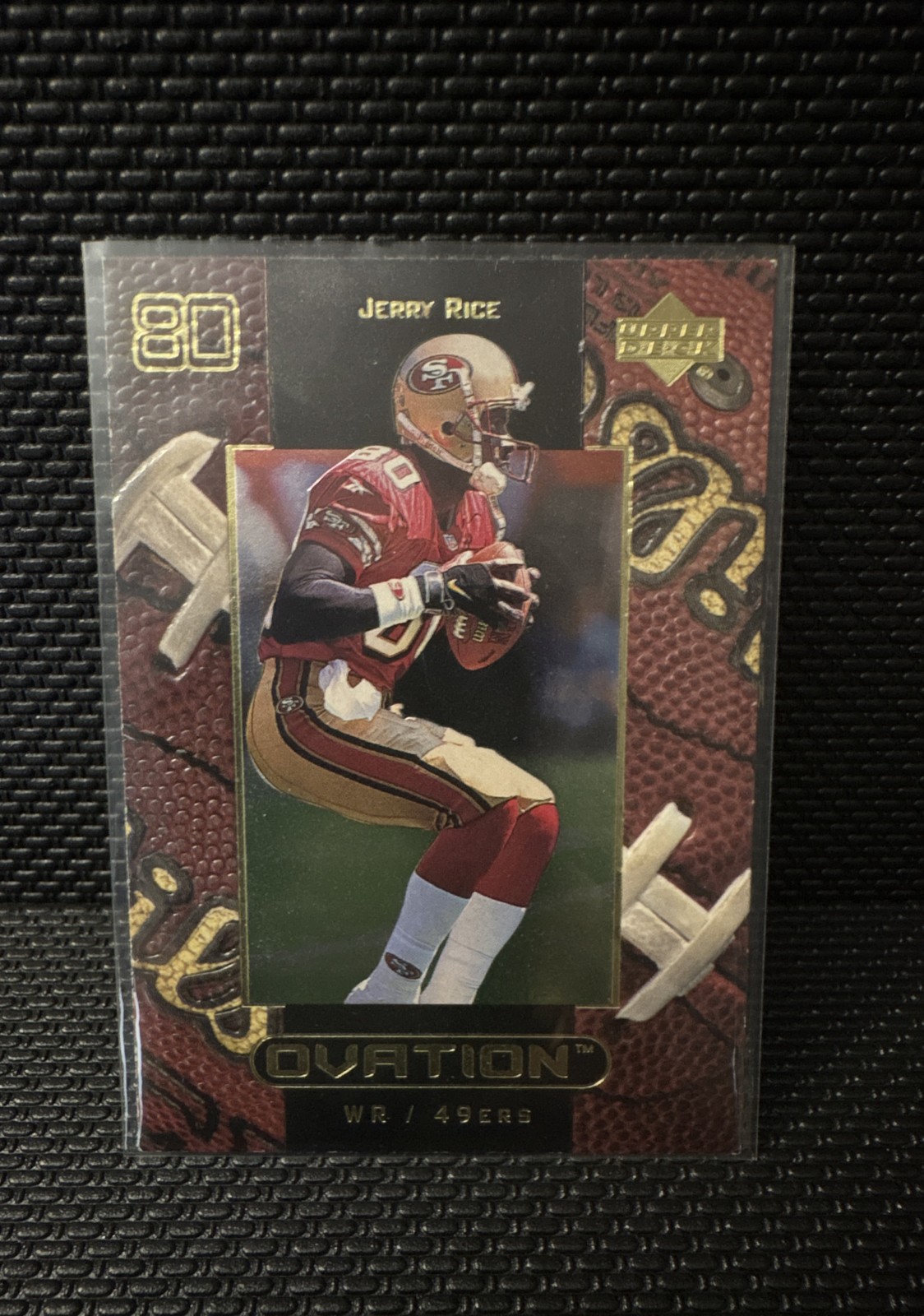 1999 Upper Deck Ovation - Jerry Rice #52🔥🔥Hot🔥🔥