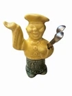 Vintage Shawnee Pottery #1 Measure Boy Spoon Holder Asian Design