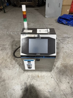 Hitachi Industrial Ink Jet Printer UX-D161W 1 Phase 240v Untested      cs
