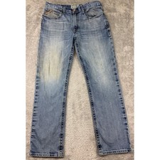 Ariat M2 Relaxed Boot Cut Jeans Mens 36x32 Blue Stirling Western Work Denim