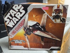 Star Wars V-Wing Starfighter 30th Anniversary Vehicle Hasbro 2006 Damaged Box