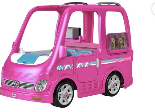 Barbie Dream Camper Power Wheels Batt Powered Toy Car/LOCAL PICKUP ONLY EL PASO
