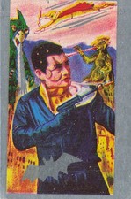 Sci-Fi Hero Laser Gun Alien Monster Spy Battle Card Menko Card