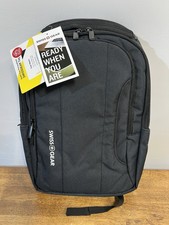 SwissGear Black Laptop Backpack Computer Travel Work Bag New w/ Tags SA3573