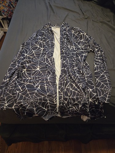 Spider Webs Cardigan Plus Size 2