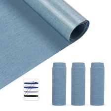 HTVRONT Iron on Patches for Clothing Repair 4 Rolls - Denim Patches for Jeans...