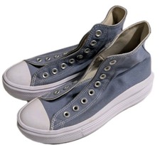 Converse Chuck Taylor All Star Move Platform High Women  s 8 Blue Canvas