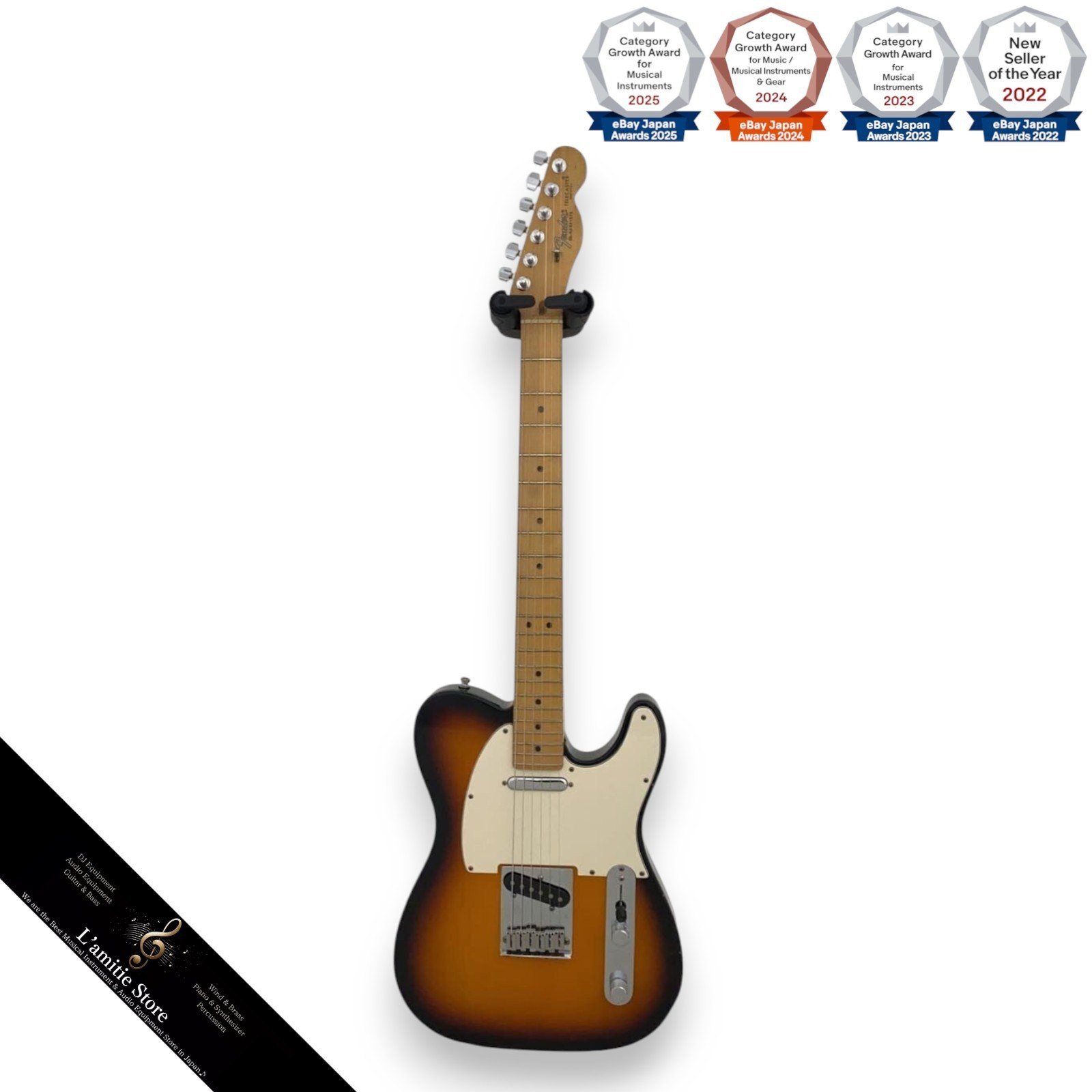 Fender American Standard Telecaster Electric Guitar 1993 Hard Case Included