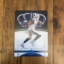 2017 Panini Crown Royale #35 Sammy Watkins Light Blue #81/99 Los Angeles Rams 