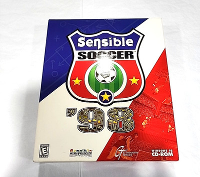 SENSIBLE SOCCER '98 1997 PC Computer Game Windows 95 New W Box