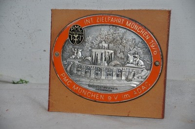 ADAC Auto Plakette Polizei Motor Club München 1976