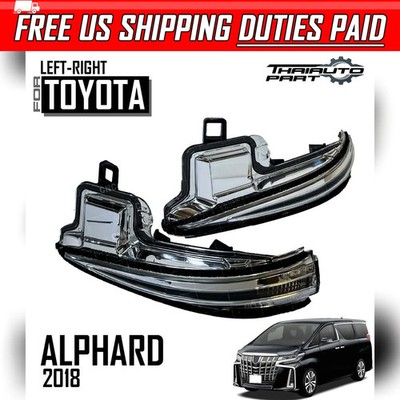 Side Mirror Turn Light Signal Pair LR For Toyota Alphard Vellfire HV 2018-2023