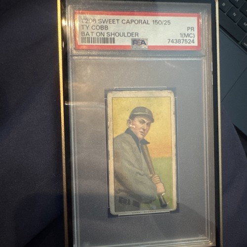 T206 Sweet Caporal 150/25 Ty Cobb Bat On Shoulder PSA 10 (MC)
