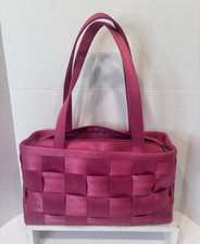 Harvey s The Original Seatbelt Bag Magenta/Bright Pink with Grey Lining