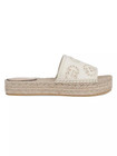 100% AUTHENTIC WOMEN GUCCI DAMITA WHITE ESPADRILLE SLIDE SANDALS EU 41/US 11 — photo 2