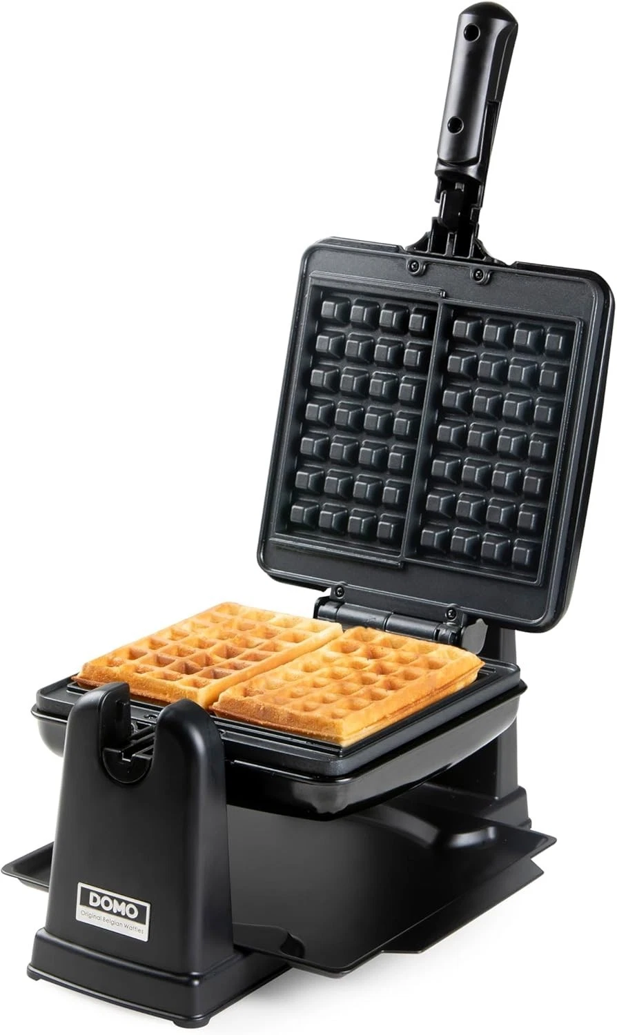 DOMO DO9224W Waffle maker 180 Rotating hinged Non-stick coating Black UK BNIB
Opens in a new window