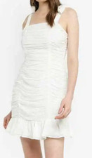 MINKPINK Women's Sz: S White Little Darling Mini Dress NWT $89.00